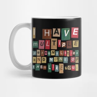 Eclectic Persona Mosaic Mug